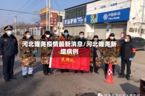 河北隆尧疫情最新消息/河北隆尧新增病例