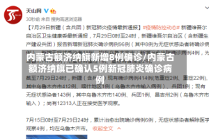 内蒙古额济纳旗新增8例确诊/内蒙古额济纳旗已确认5例新冠肺炎确诊病例