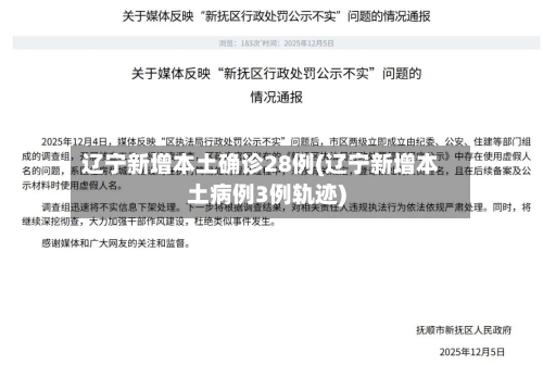 辽宁新增本土确诊28例(辽宁新增本土病例3例轨迹)-第2张图片